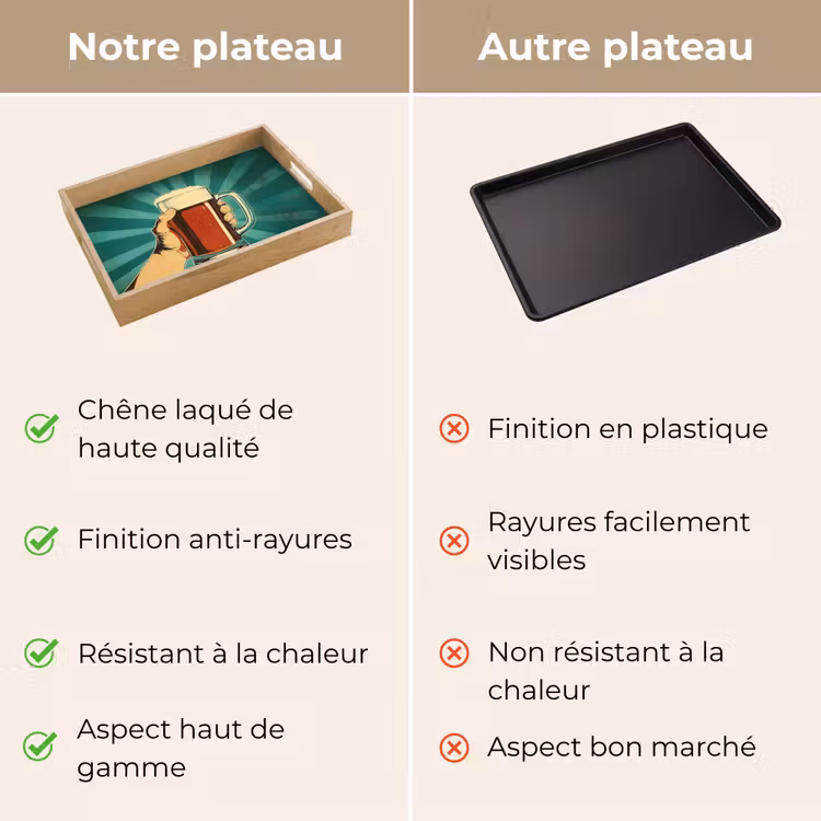 Plateau - Verre à bière - Mousse - Rétro - Vert — 9