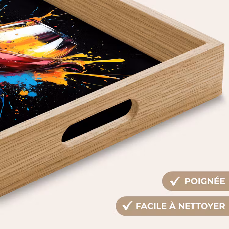 Plateau - Vin - Verre - Graffiti - Boisson - Rouge - Peinture — 8