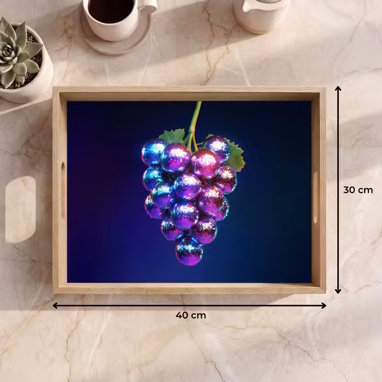 Plateau - Violet - Disco - Fête - Raisin — 7