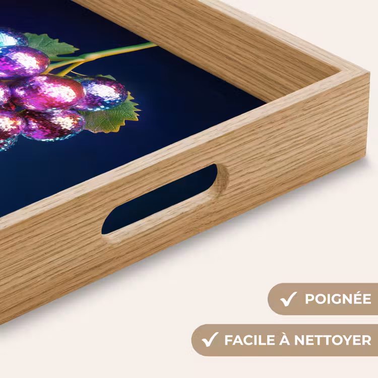 Plateau - Violet - Disco - Fête - Raisin — 8