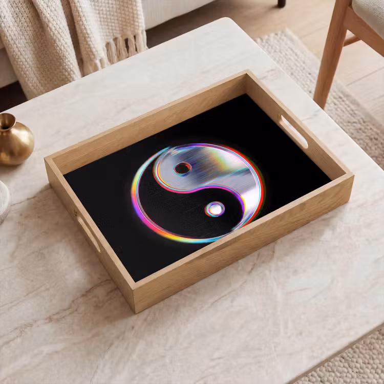 Plateau - Yin-Yang - Cercle - Arc-en-ciel — 2