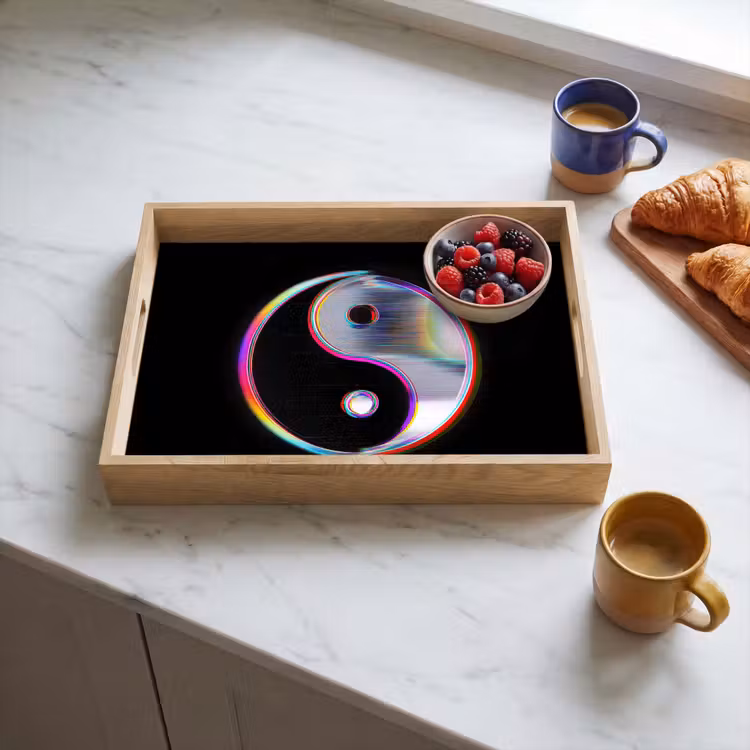 Plateau - Yin-Yang - Cercle - Arc-en-ciel — 3
