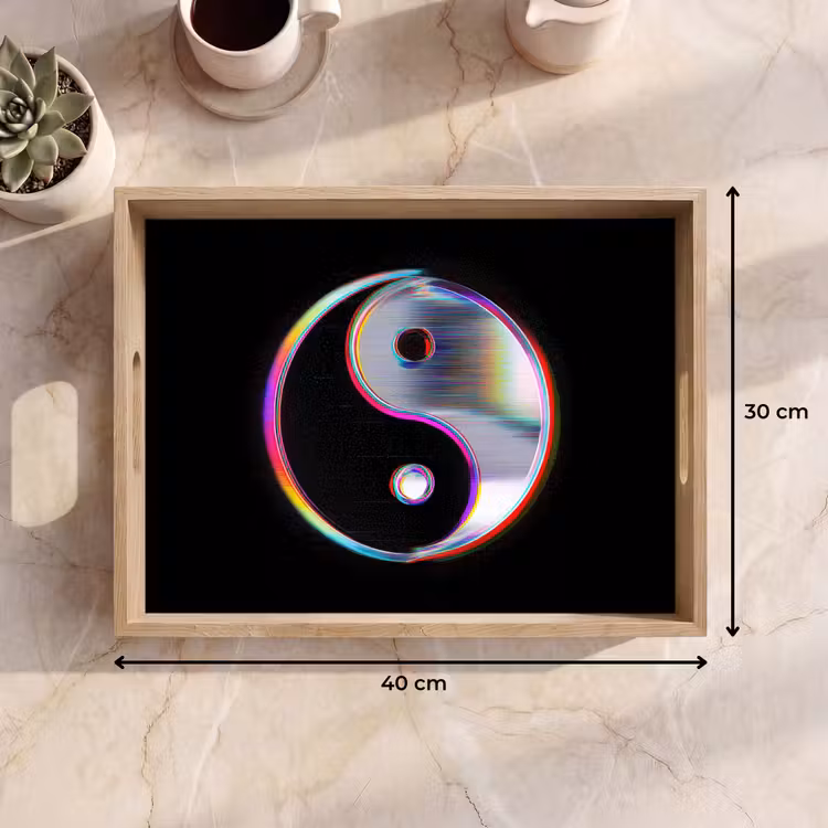 Plateau - Yin-Yang - Cercle - Arc-en-ciel — 7