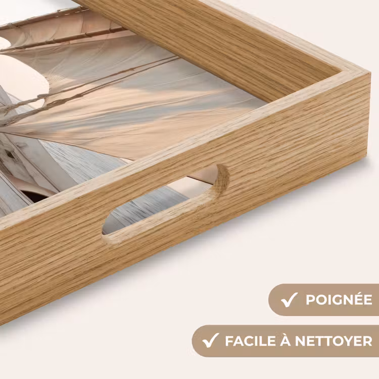 Plateau - Voilier - Mer - Beige - Soleil — 8