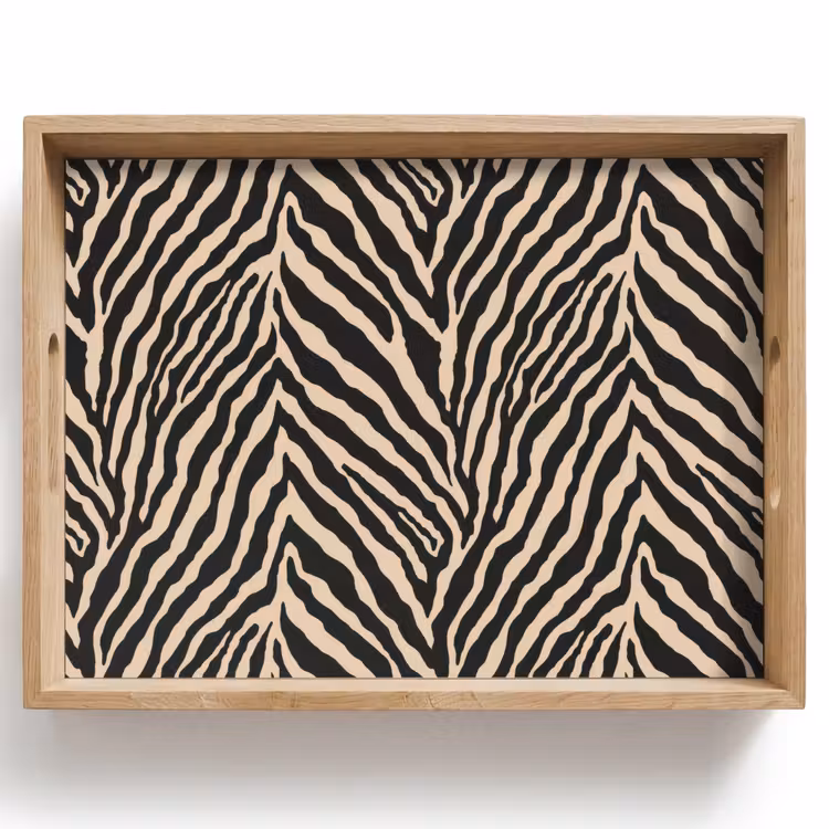 Plateau - Zebra - Classic - Noir — 1