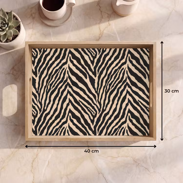 Plateau - Zebra - Classic - Noir — 7