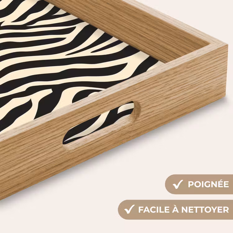 Plateau - Zebra - Print - Classic - Black — 8
