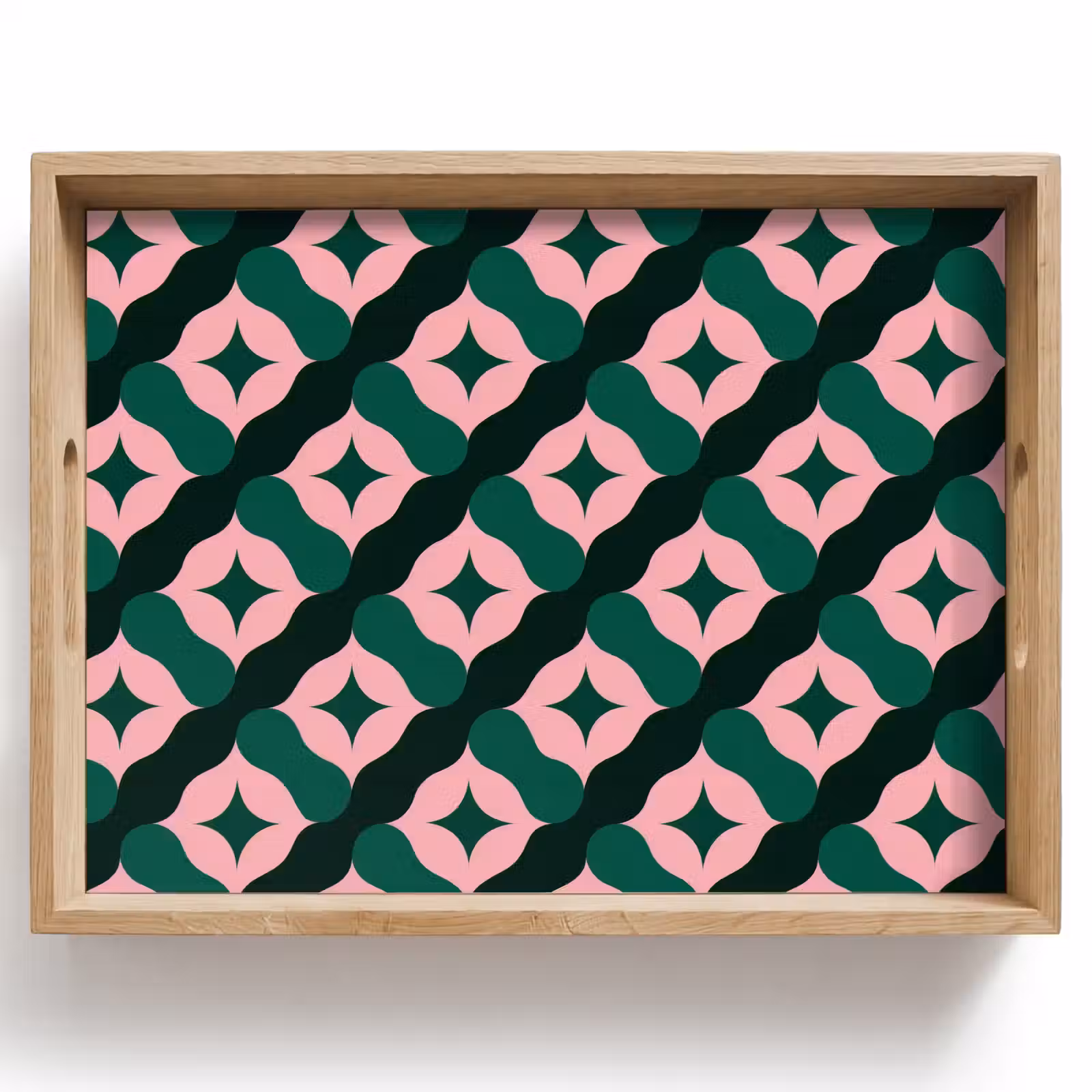 Plateau - Vert - Rose - Rétro - Étoiles — 1