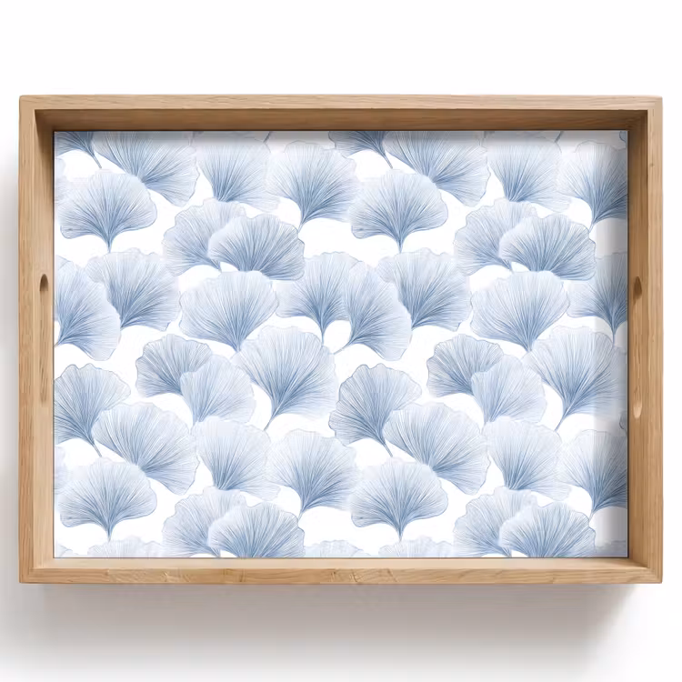 Plateau - Ventilateur - Moderne - Bleu — 1