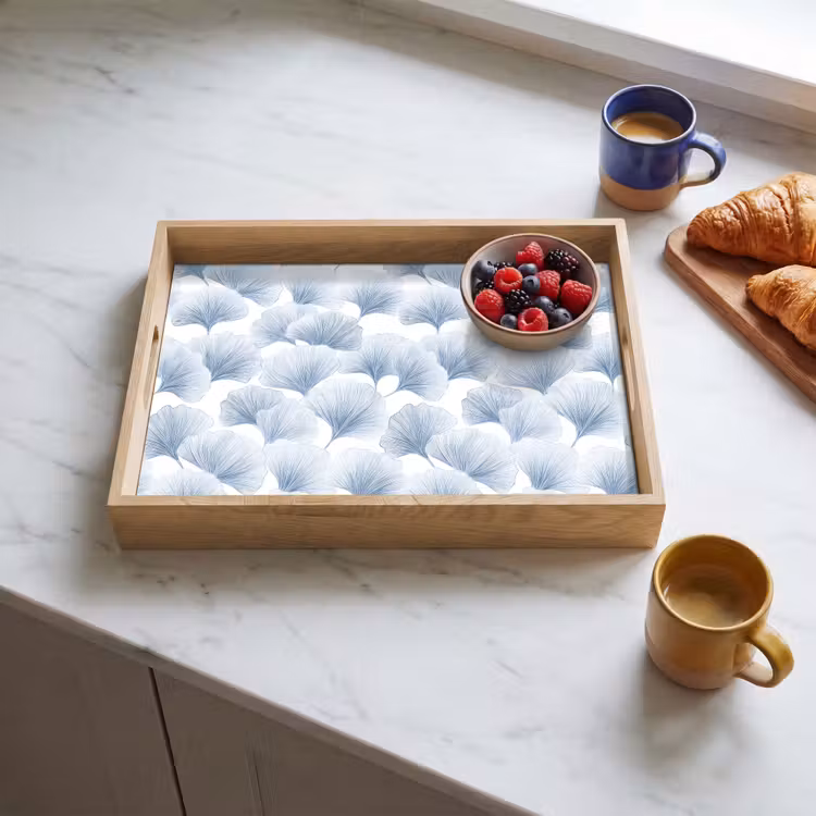 Plateau - Ventilateur - Moderne - Bleu — 3