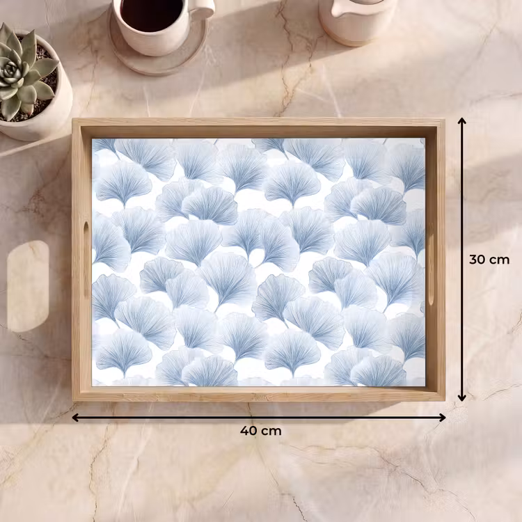 Plateau - Ventilateur - Moderne - Bleu — 7