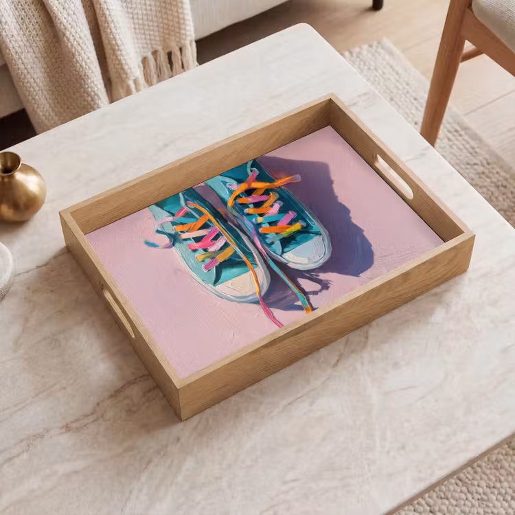 Plateau - Trainers - Laces - Colourful - Shade — 2