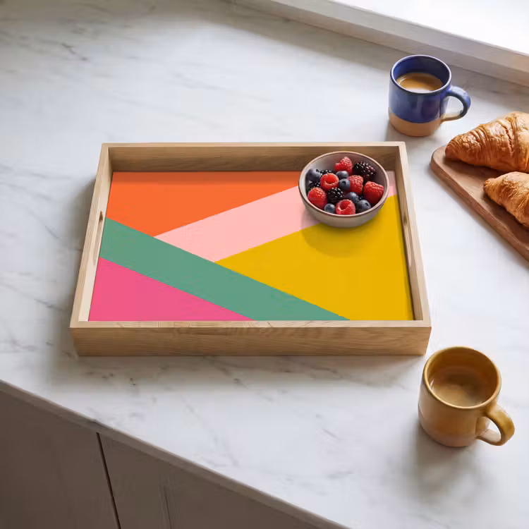 Plateau - Triangles - Colorés - Abstraits — 3