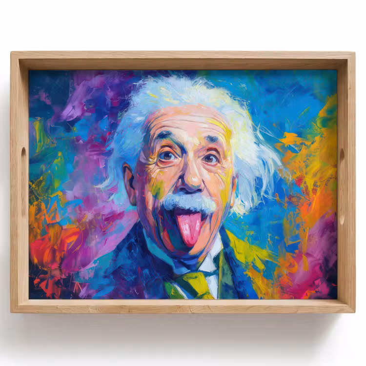 Plateau - Vieil homme - Expressif - Coloré — 1