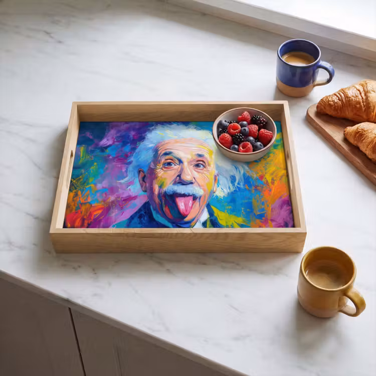 Plateau - Vieil homme - Expressif - Coloré — 3