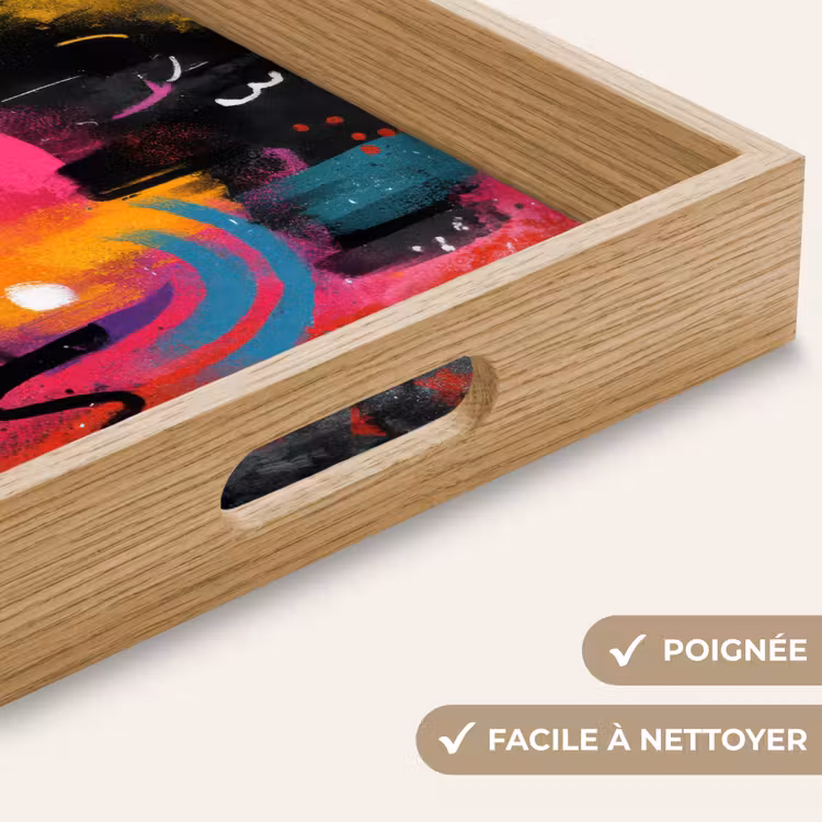 Plateau - Zones de couleur - Formes - Colorées - Abstraites — 8