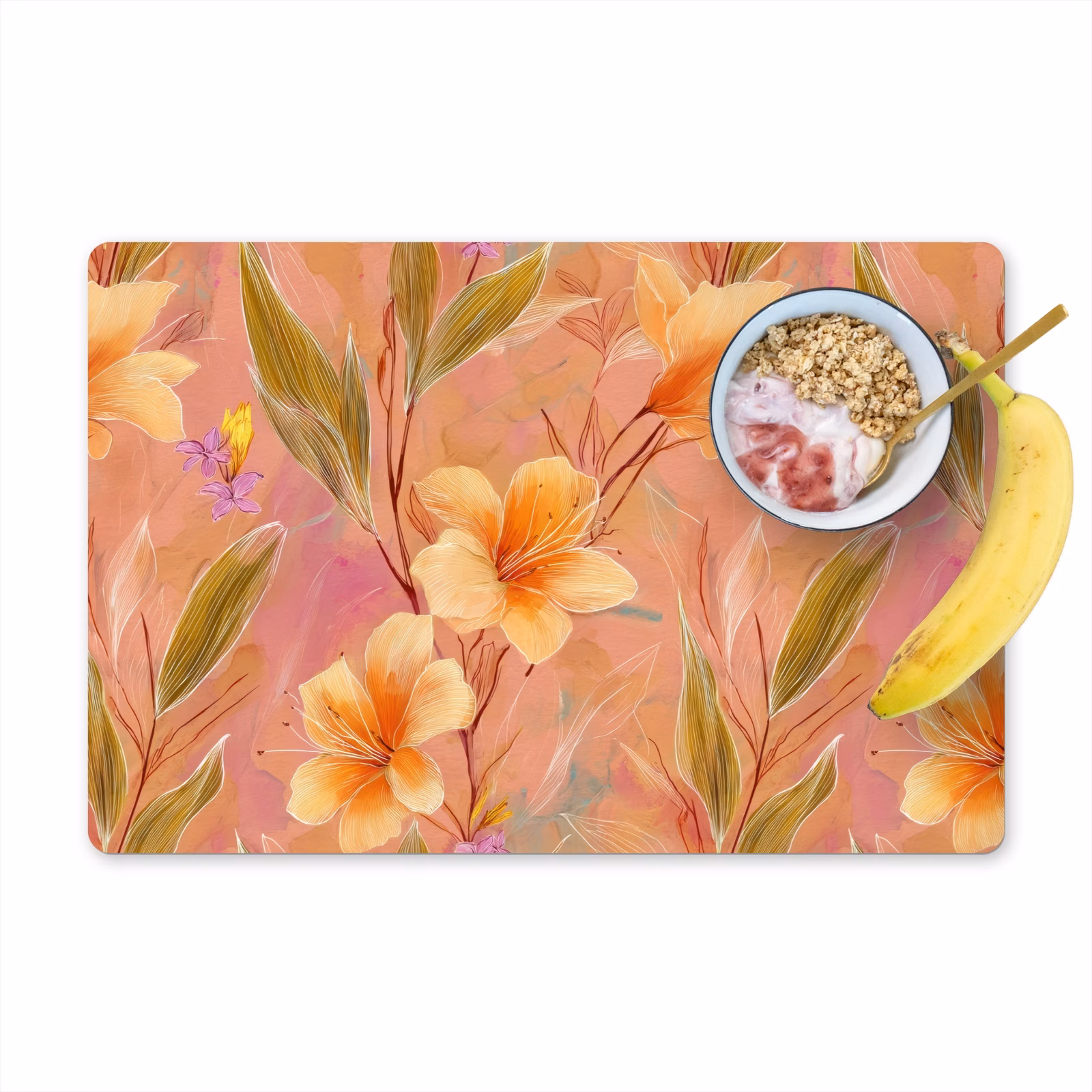 Set de table – 6 pièces - Botanique - Floral - Coloré — 1