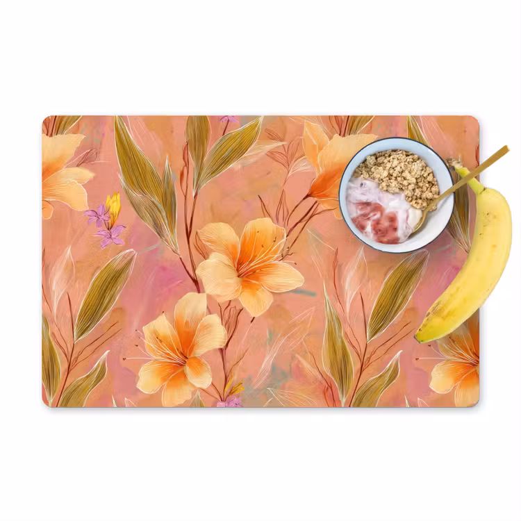 Set de table – 6 pièces - Botanique - Floral - Coloré — 1