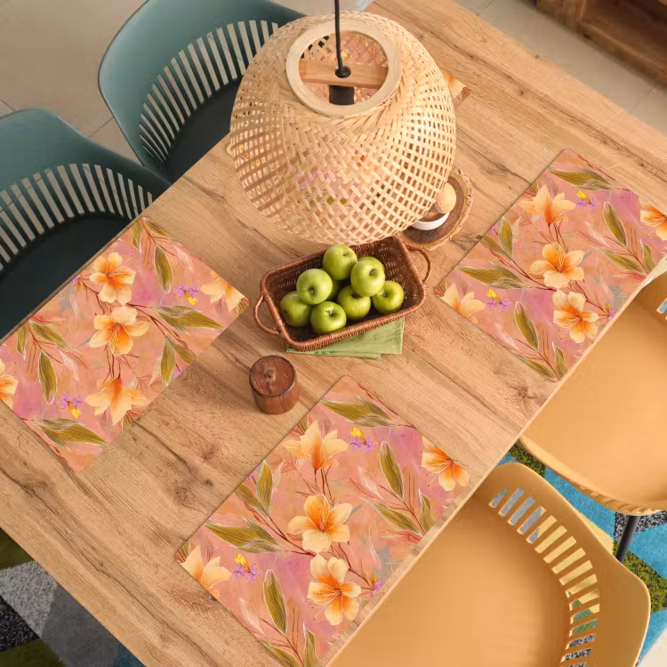 Set de table – 6 pièces - Botanique - Floral - Coloré — 3