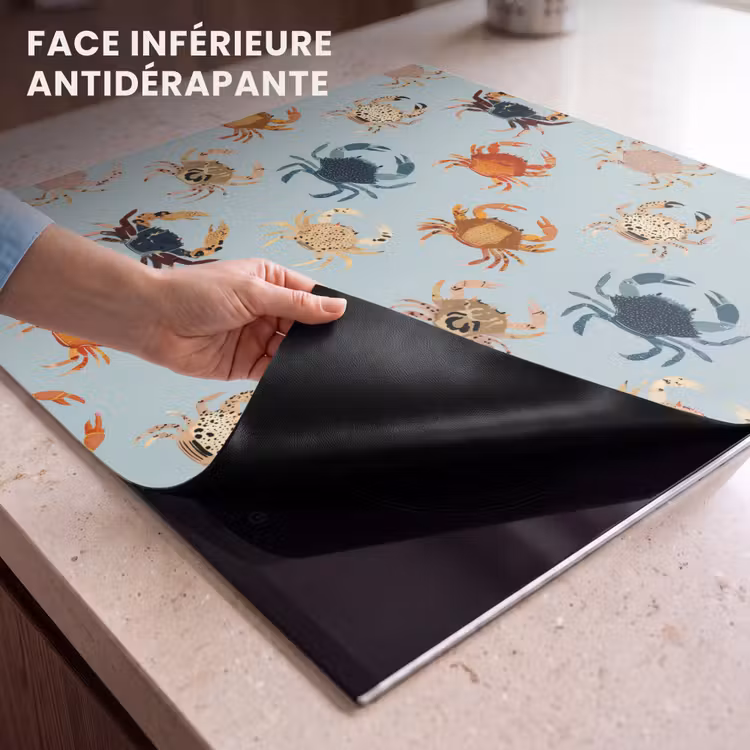 Protection plaque induction - Crabes - Enjoués - Colorés — 7