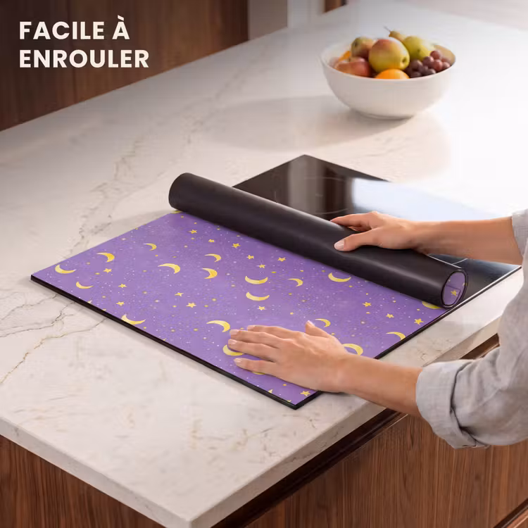 Protection plaque induction - Crinière - Étoiles - Violet — 6
