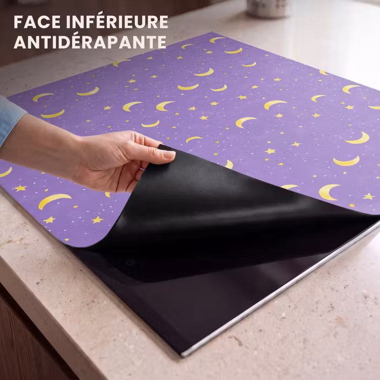 Protection plaque induction - Crinière - Étoiles - Violet — 7
