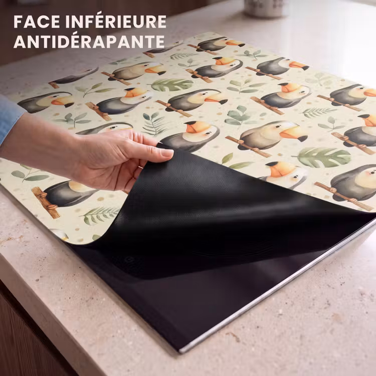 Protection plaque induction - Toucans - Exotiques - Colorés — 7