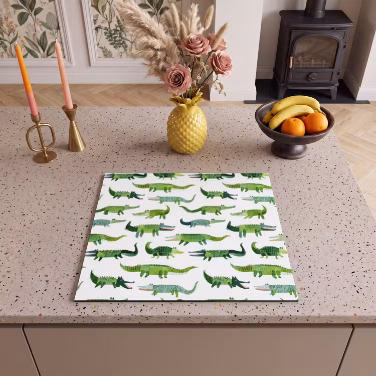 Protection plaque induction - crocodile - Ludique - Vert — 3