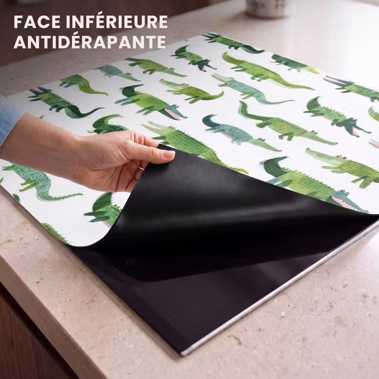 Protection plaque induction - crocodile - Ludique - Vert — 7