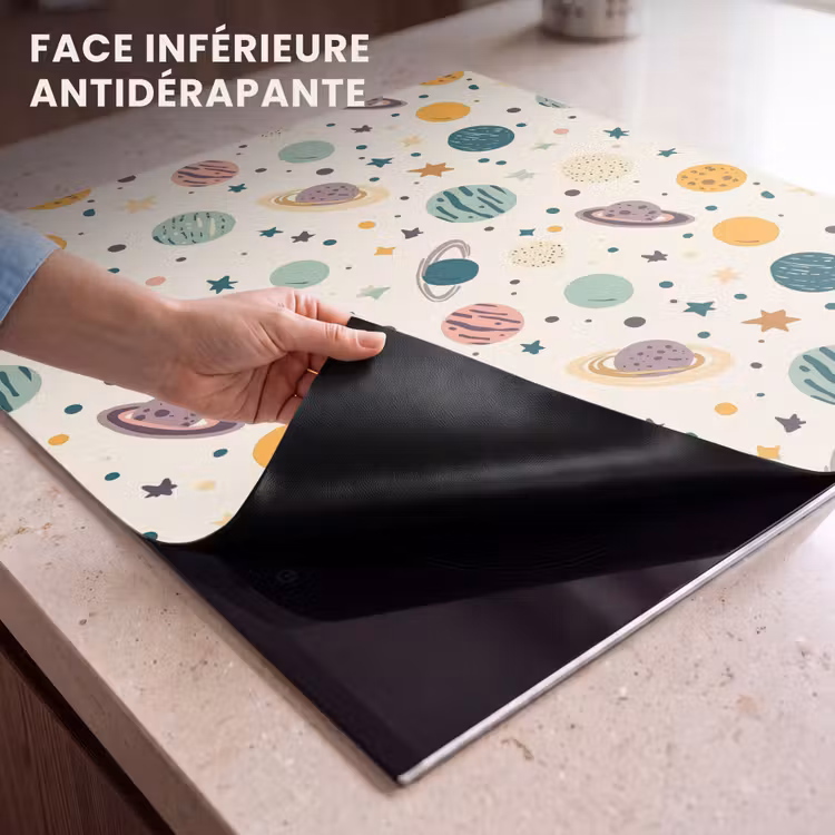 Protection plaque induction - Planètes - Rétro - Coloré — 7