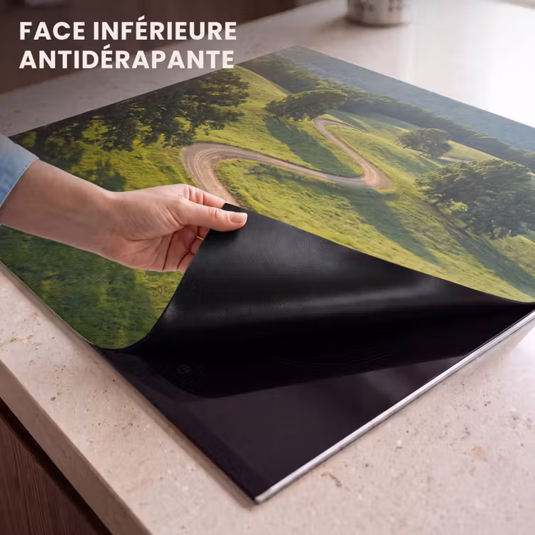 Protection plaque induction - Route - Pré - Nature - Vert — 7
