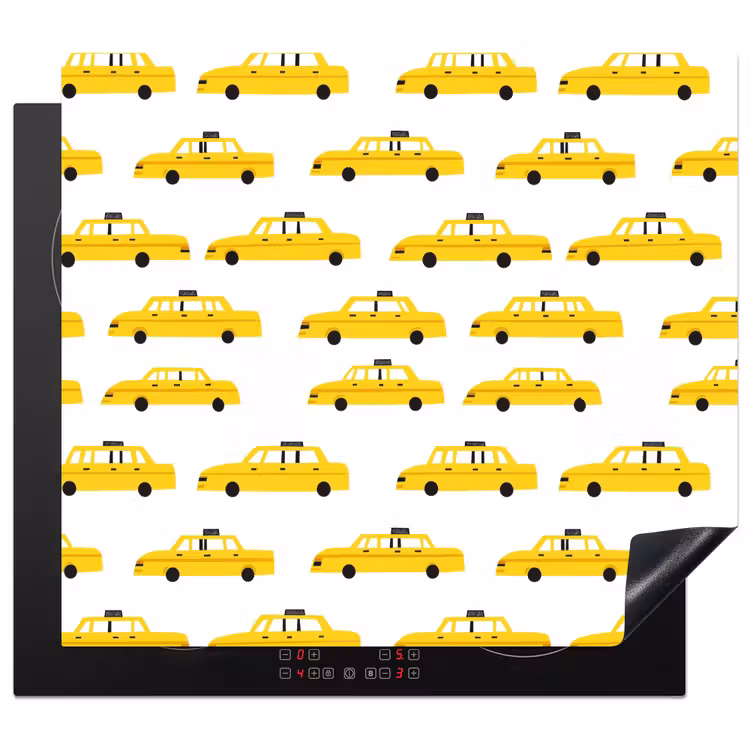 Protection plaque induction - Taxi - Iconique - Jaune — 1