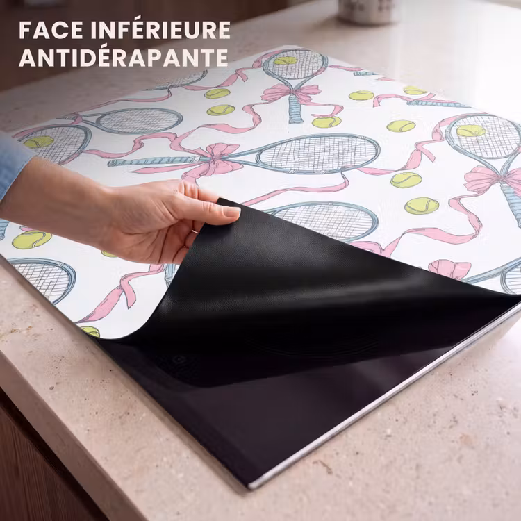 Protection plaque induction - Tennis - Arcs - Colorés — 7