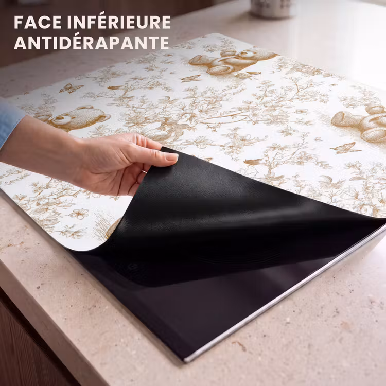 Protection plaque induction - Ours - Intemporel - Marron — 7