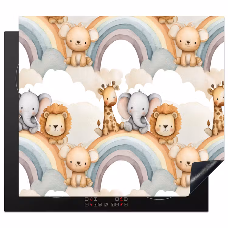 Protection plaque induction - Safari - Arc-en-ciel - Coloré — 1