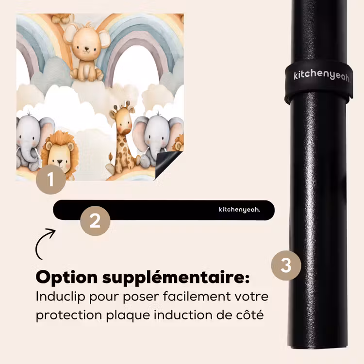 Protection plaque induction - Safari - Arc-en-ciel - Coloré — 8