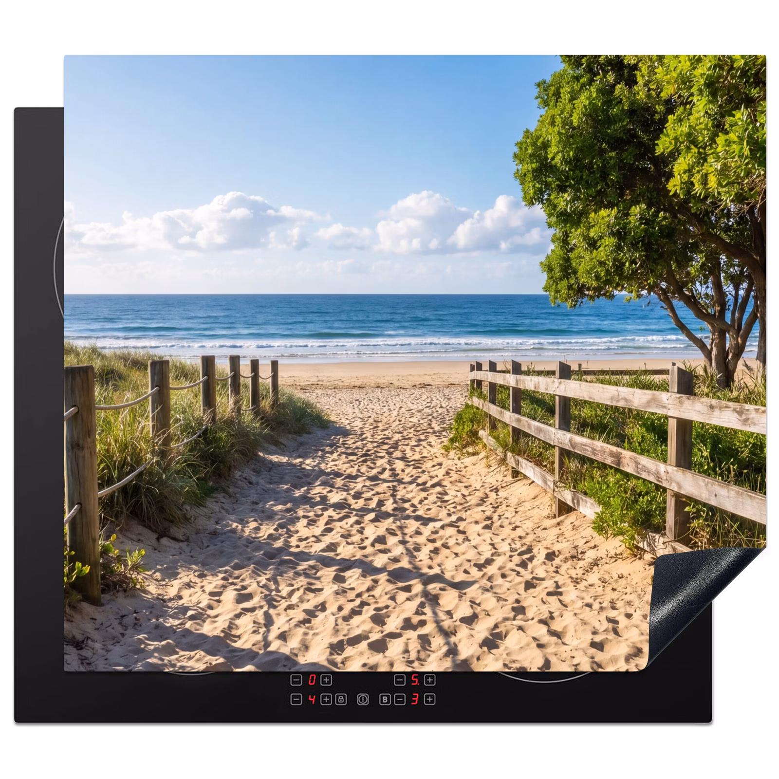 Protection plaque induction - Plage - Plage de sable - Océan - Nature — 1