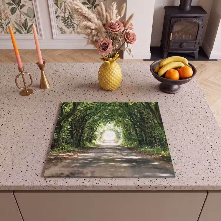 Protection plaque induction - Route - Arbres - Nature - Vert — 3
