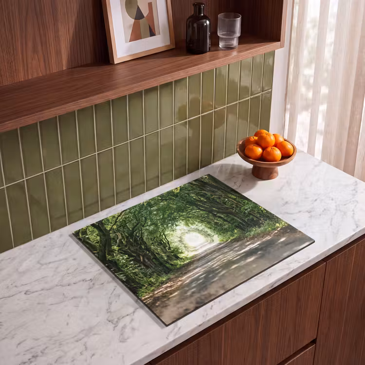 Protection plaque induction - Route - Arbres - Nature - Vert — 4