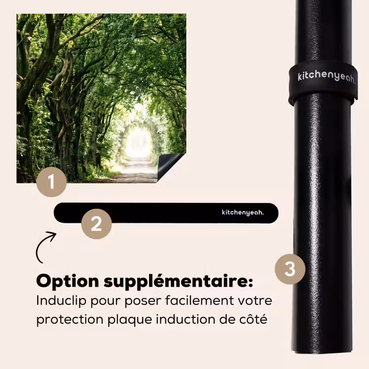 Protection plaque induction - Route - Arbres - Nature - Vert — 8