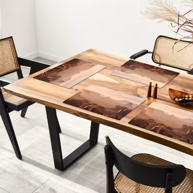 Set de table – 6 pièces - Désert - Paysage - Nature — 4