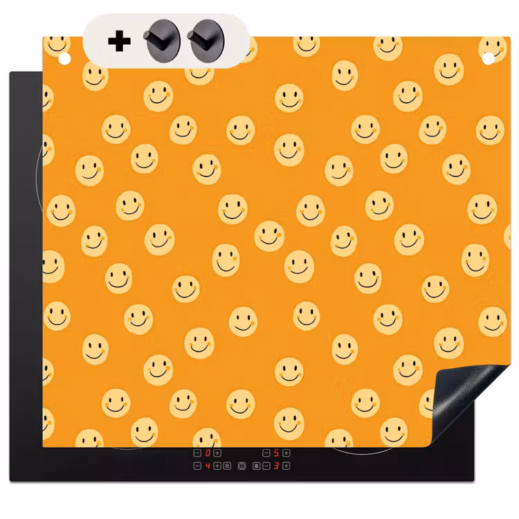 Protection à induction avec crochets - Smileys - Rétro - Talon — 3