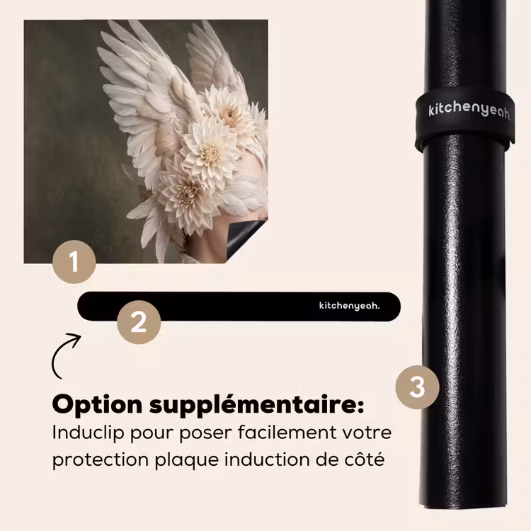 Protection plaque induction - Ailes - Femme - Blanc — 8