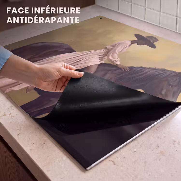 Protection à induction avec crochets - Cheval - Classique - Ocre — 4