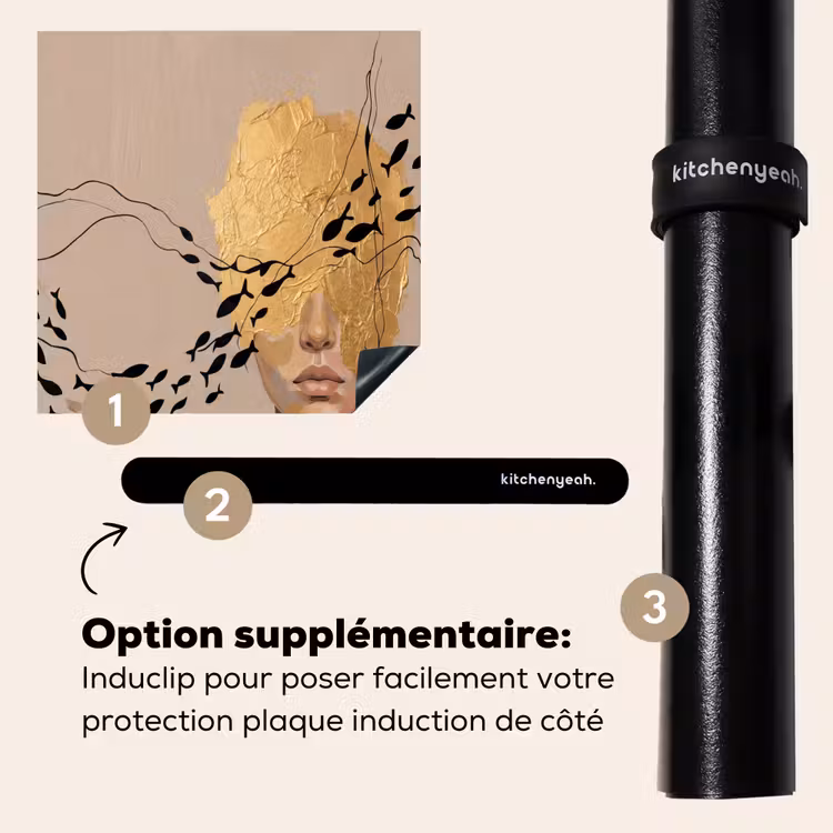 Protection plaque induction - Moderne - Femme - Or — 8
