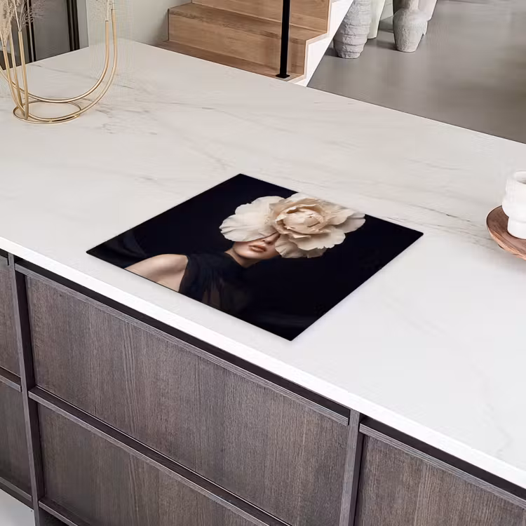 Protection plaque induction - Rose - Intemporel - Noir — 4