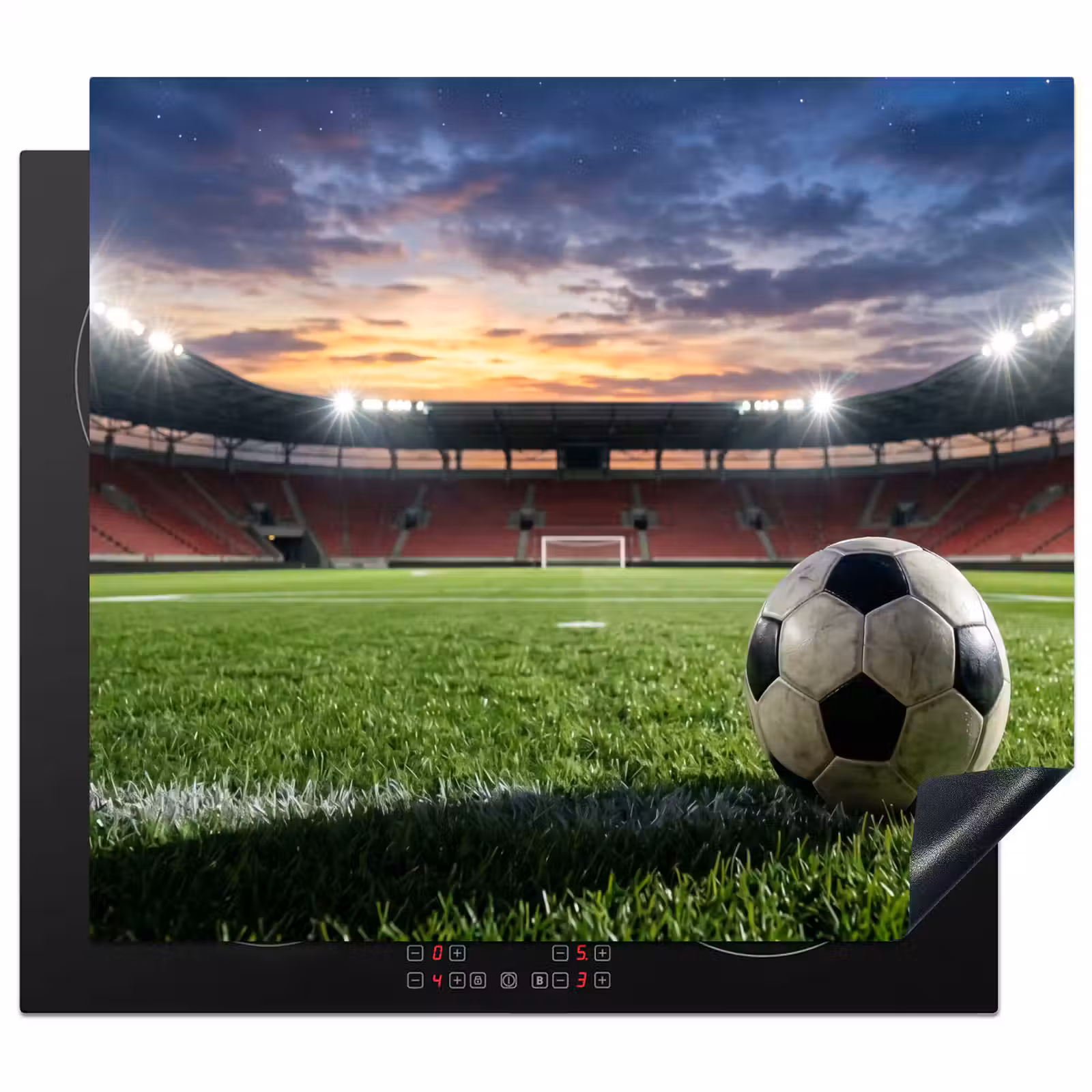 Protection plaque induction - Football - Stade - Sport - Vert — 1