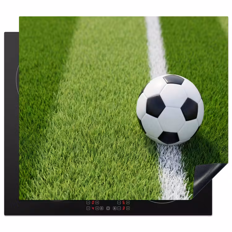 Protection plaque induction - Football - Terrain en herbe - Sport - Vert — 1