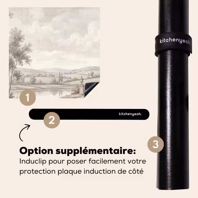 Protection plaque induction - Paysage - Eau - Nature - Sépia — 8