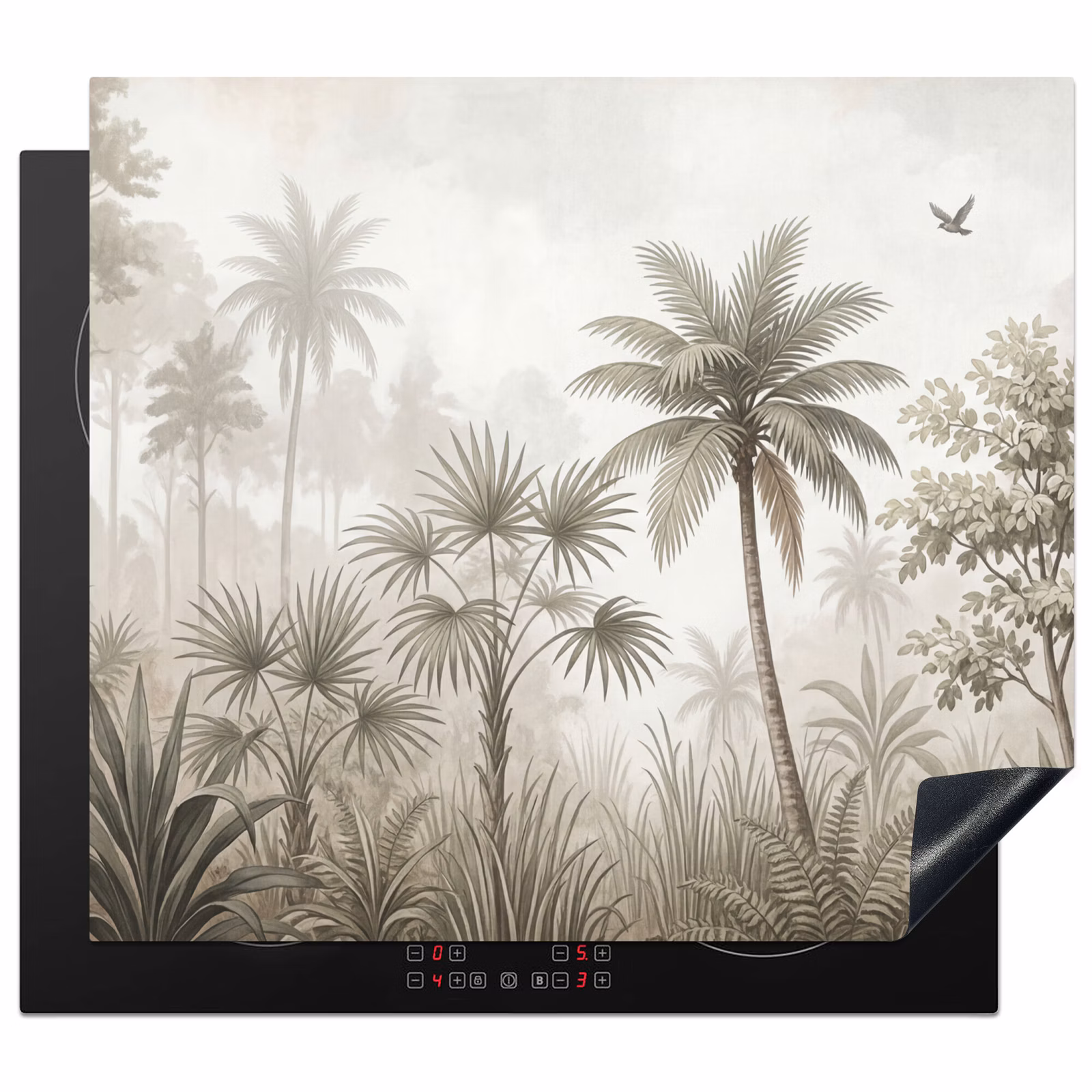 Protection plaque induction - Jungle - Palmiers - Nature — 1